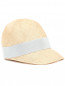 Шляпа из соломы с контрастной отделкой Federica Moretti  –  Общий вид