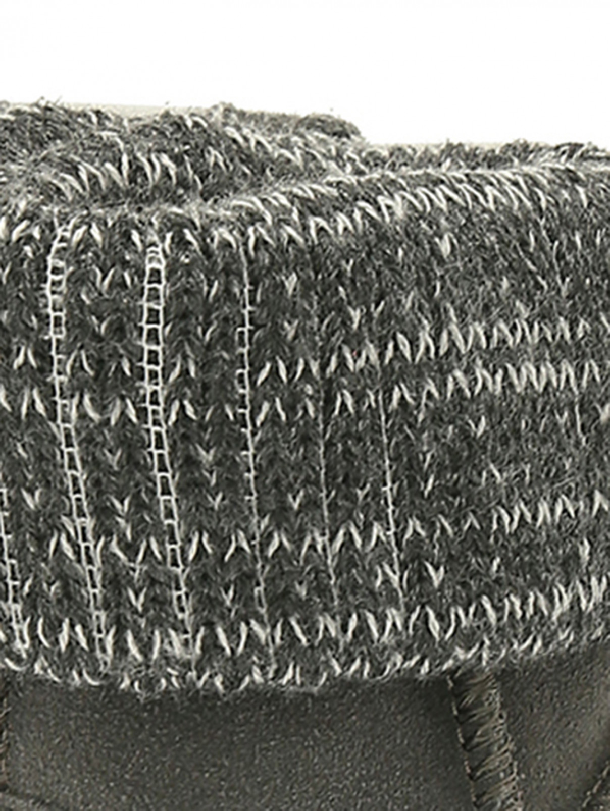Полусапоги из замши и трикотажа EMU  –  Деталь1  – Цвет:  Серый