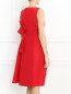 Платье-футляр из шелка с драпировкой Carolina Herrera  –  Модель Верх-Низ1