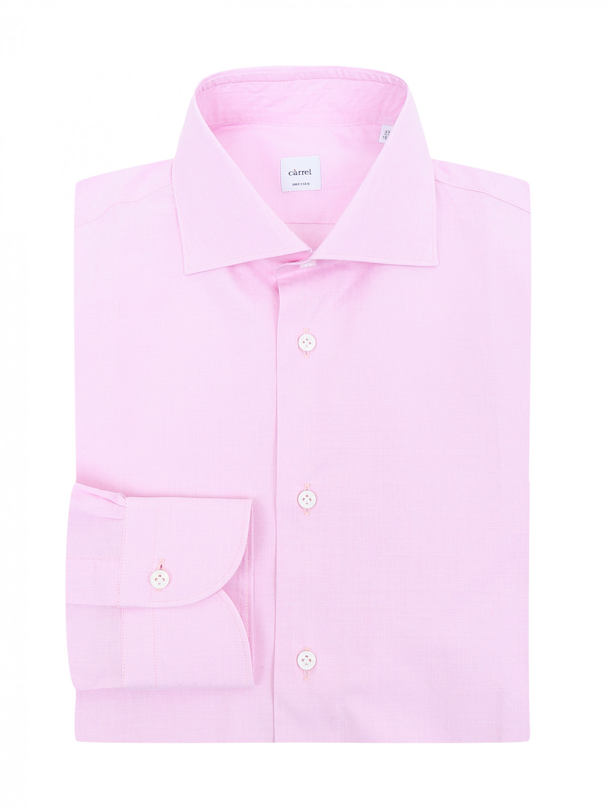 Рубашка из хлопка Carrel  –  Общий вид  – Цвет:  Фиолетовый