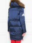 Пуховое пальто с капюшоном на молнии BOSCO  –  МодельВерхНиз1