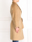 Пальто из шерсти и шелка Max Mara  –  Модель Верх-Низ2