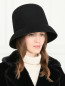 Фетровая шляпа из шерсти Nina Ricci  –  МодельОбщийВид