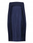 Платье свободного фасона из шелка на резинке Veronique Branquinho  –  Общий вид