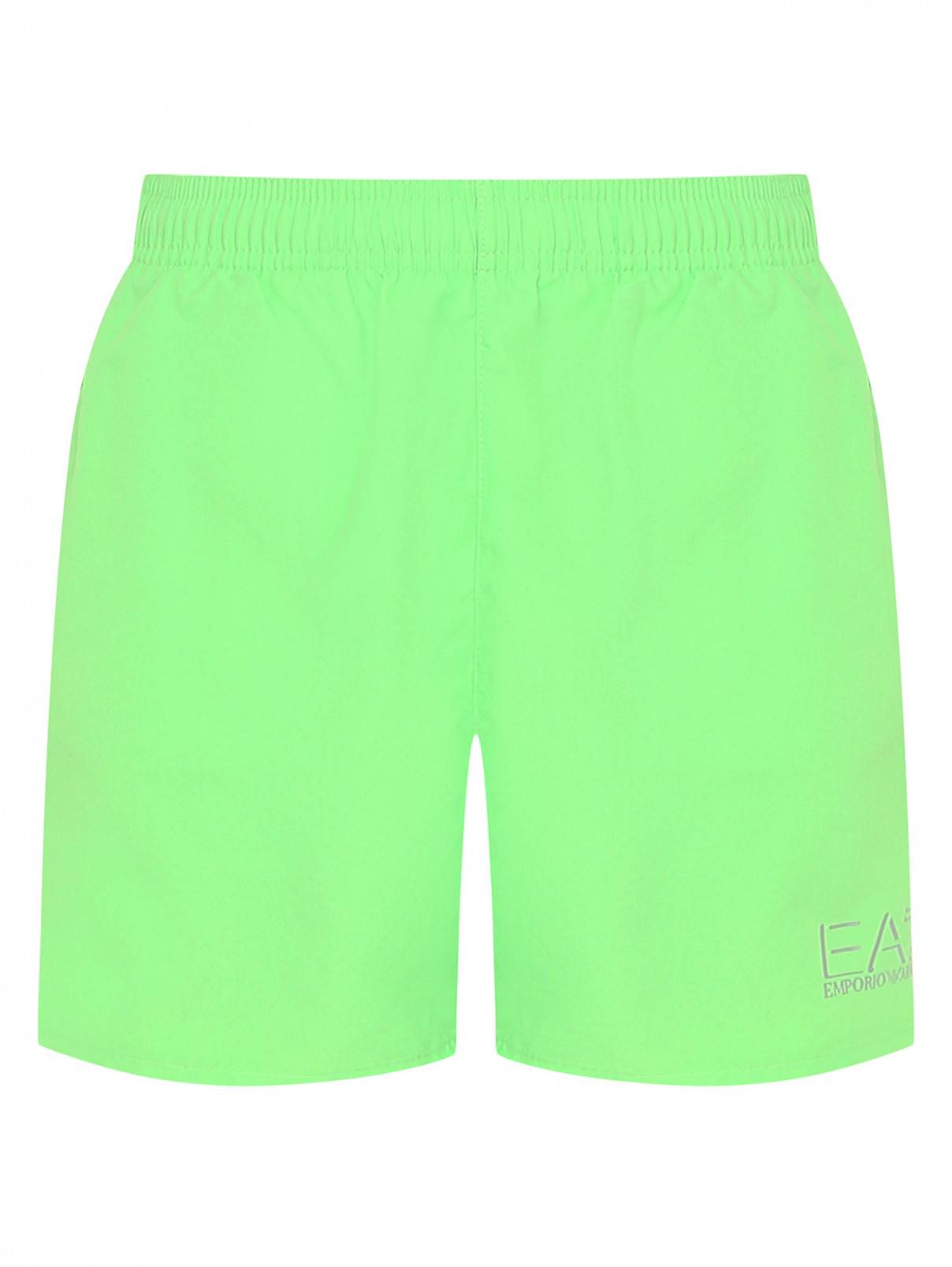 Шорты с карманами для плавания EA 7  –  Общий вид  – Цвет:  Зеленый