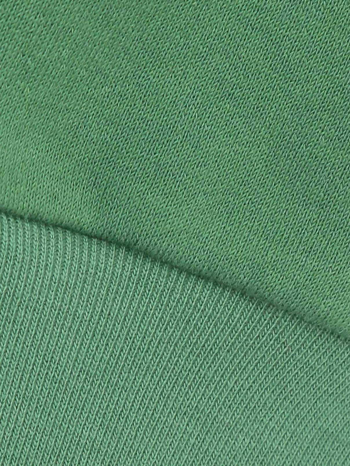 Толстовка на молнии с карманами Il Gufo  –  Деталь  – Цвет:  Зеленый