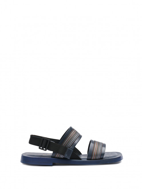 Сандалии из кожи с узором Paul Smith - Обтравка1