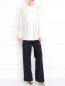 Блуза из шелка с вышивкой Ermanno Scervino  –  Модель Общий вид