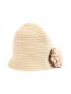 Трикотажная шляпа из шерсти с брошью Max Mara  –  Общий вид