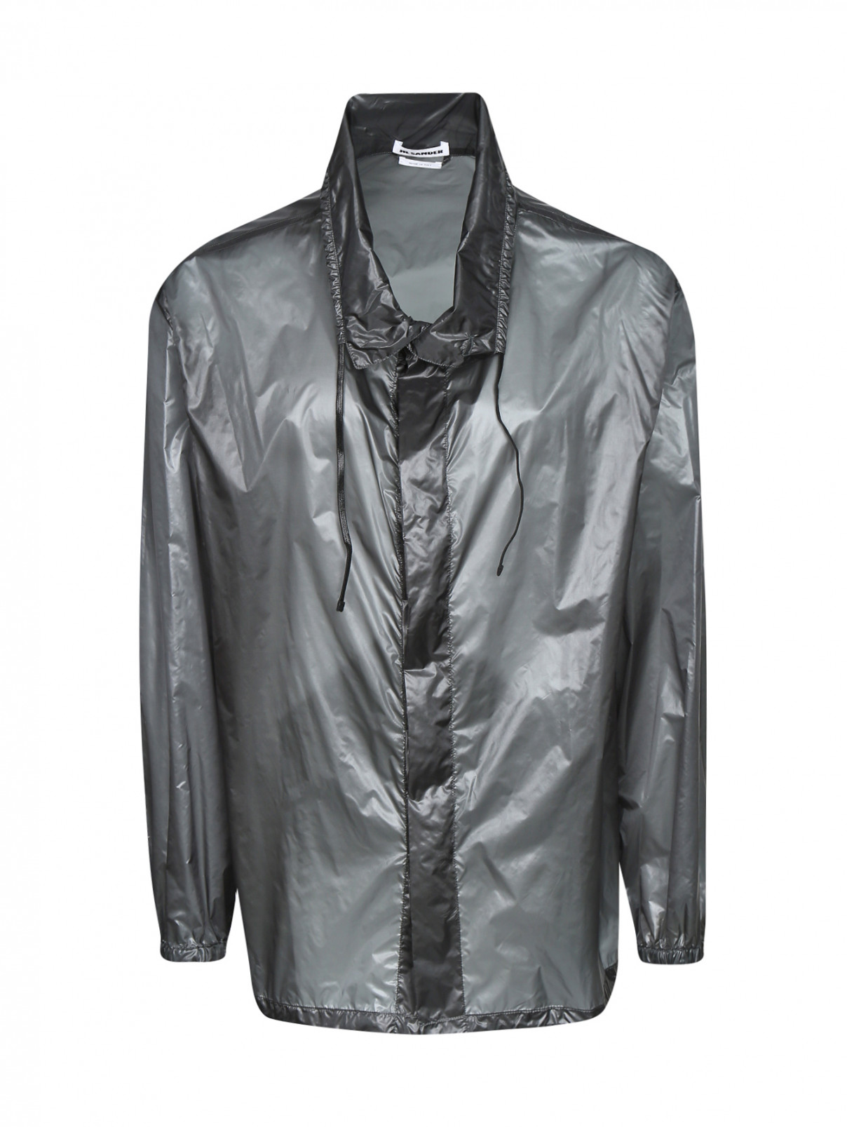 Куртка на молнии Jil Sander  –  Общий вид  – Цвет:  Зеленый
