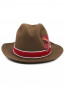 Шляпа из шерсти с аппликацией Ermanno Scervino  –  Обтравка1