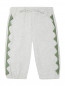 Брюки из хлопка с декором Stella McCartney kids  –  Общий вид