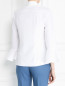Блуза из хлопка с декоративными манжетами Michael Kors  –  Модель Верх-Низ1