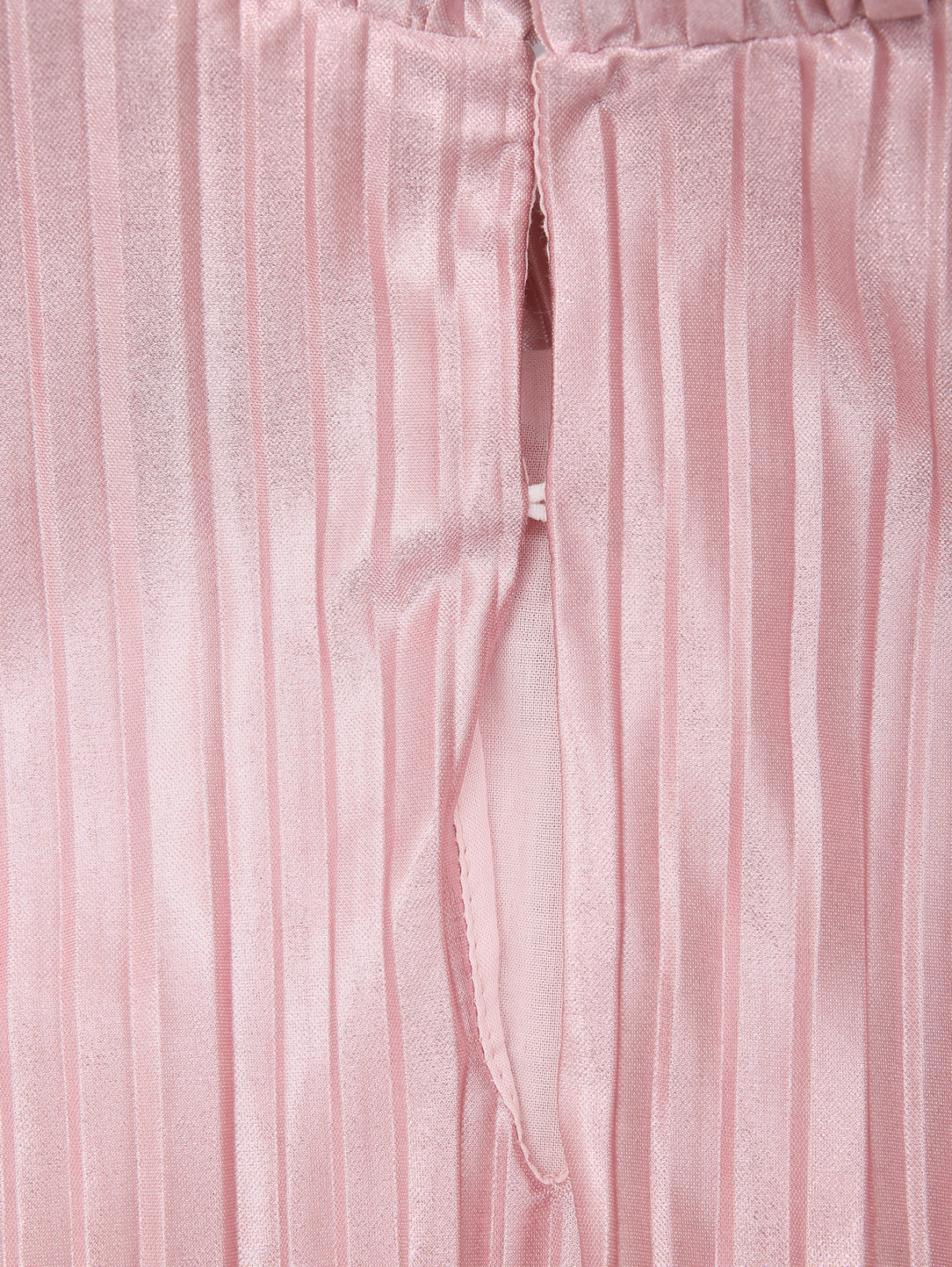 Платье-гофре с длинным рукавом PINKO  –  Деталь1  – Цвет:  Розовый