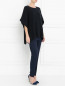 Пончо с контрастными пуговицами Armani Jeans  –  Модель Общий вид