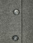 Пальто из альпаки и шерсти свободного кроя с карманами Voyage by Marina Rinaldi  –  Деталь