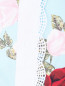 Свободные шорты из хлопка с цветочным узором и отделкой из кружева Antonio Marras  –  Деталь