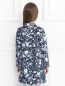 Легкое пальто из хлопка с цветочным узором Gucci  –  Модель Верх-Низ1