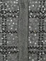 Кардиган с узором "клетка", декорированный пайетками Voyage by Marina Rinaldi  –  Деталь