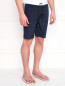 Плавательные шорты с контрастными вставками Corneliani  –  Модель Верх-Низ