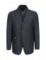 Пиджак из льна и шерсти с подстежкой Corneliani ID  –  Общий вид