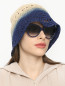 Шляпа ажурного плетения Max&Co  –  МодельОбщийВид