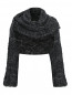 Объемный шарф-рукава из шерсти и мохера Antonio Marras  –  Общий вид