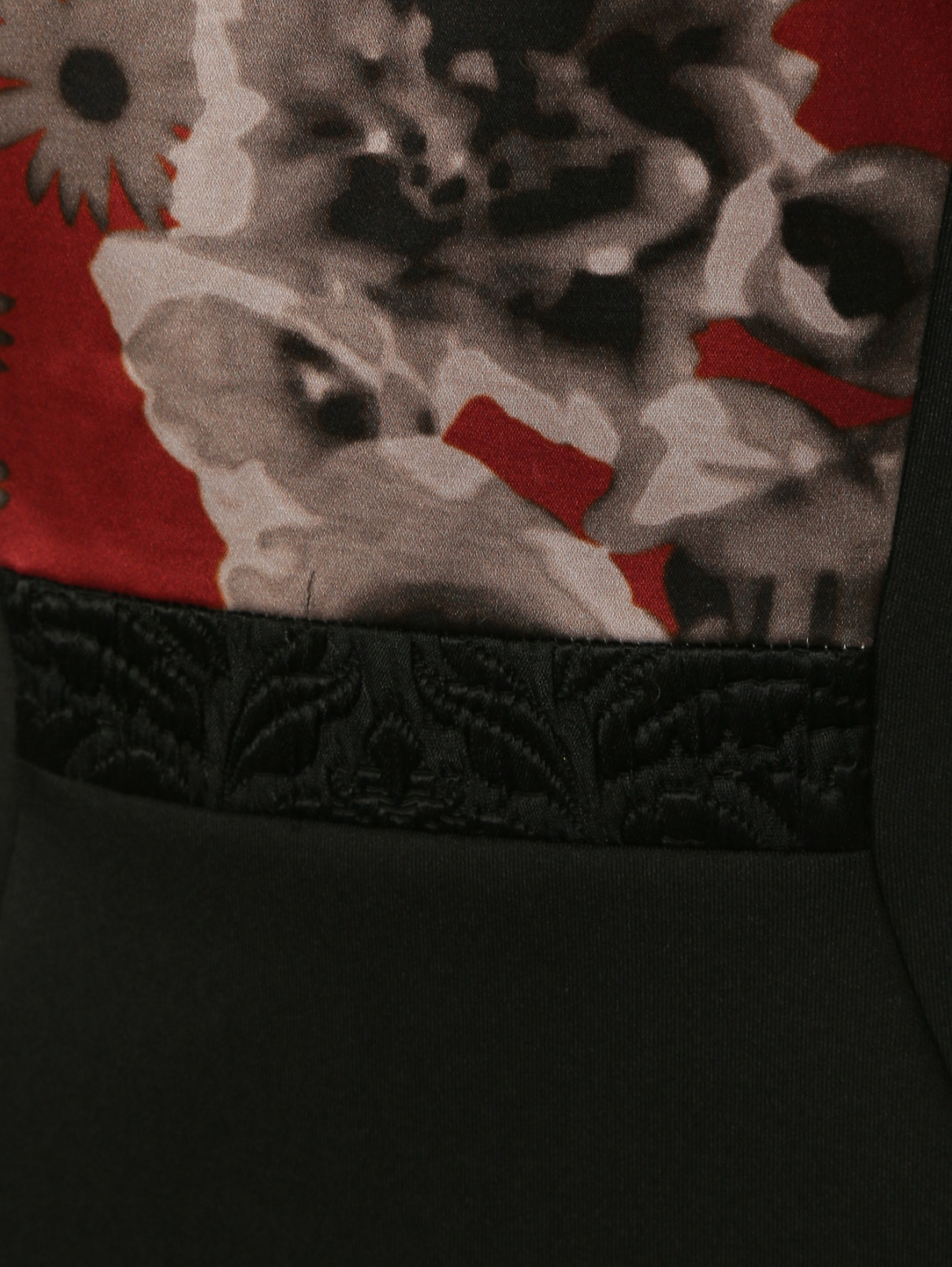 Платье-футляр с цветочным узором Kira Plastinina  –  Деталь  – Цвет:  Мультиколор