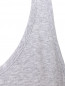Топ из хлопка с логотипом Moschino Underwear  –  Деталь