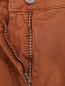 Укороченные брюки из смешанного хлопка Max&Co  –  Деталь1