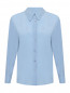 Блуза из шелка однотонная Luisa Spagnoli  –  Общий вид