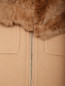 Пальто из шерсти со съемным капюшоном Seventy  –  Деталь1