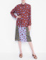 Шелковая блуза с цветочным узором Paul Smith  –  МодельОбщийВид