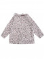 Блуза хлопковая с ажурным воротничком Aletta  –  Обтравка1