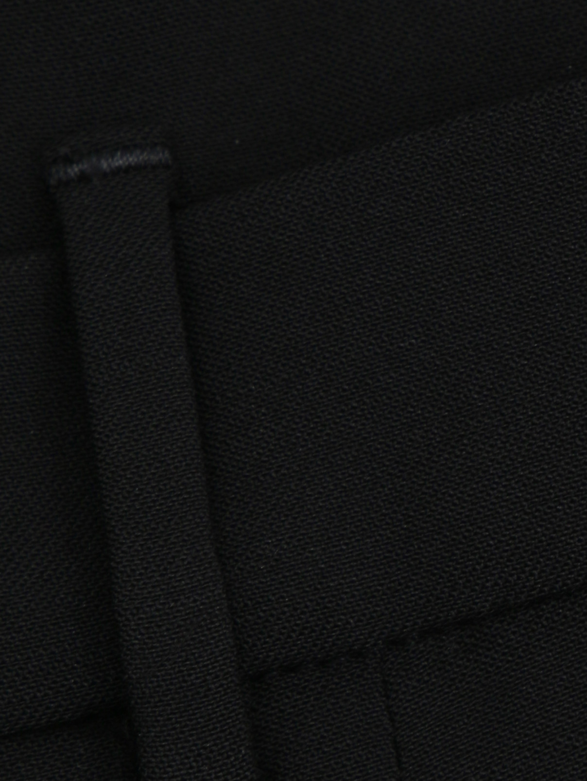 Комбинезон из шерсти с карманами Dolce & Gabbana  –  Деталь1  – Цвет:  Черный