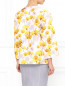 Шелковая блуза с абстрактным принтом Giambattista Valli  –  Модель Верх-Низ1