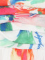 Платье-миди из смешанного шелка с узором Moschino Boutique  –  Деталь