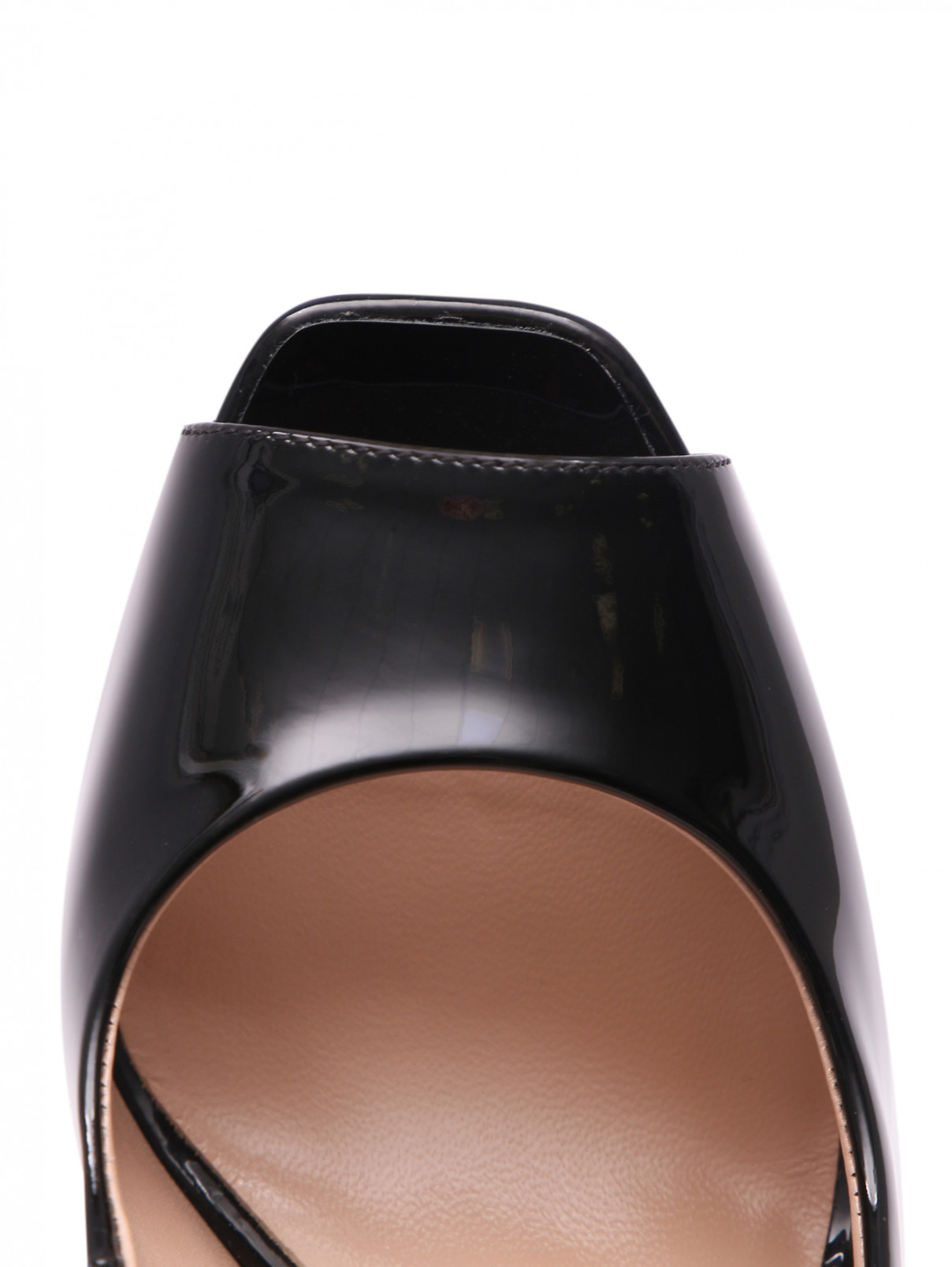 Туфли на высоком каблуке Giuseppe Zanotti  –  Обтравка1  – Цвет:  Черный