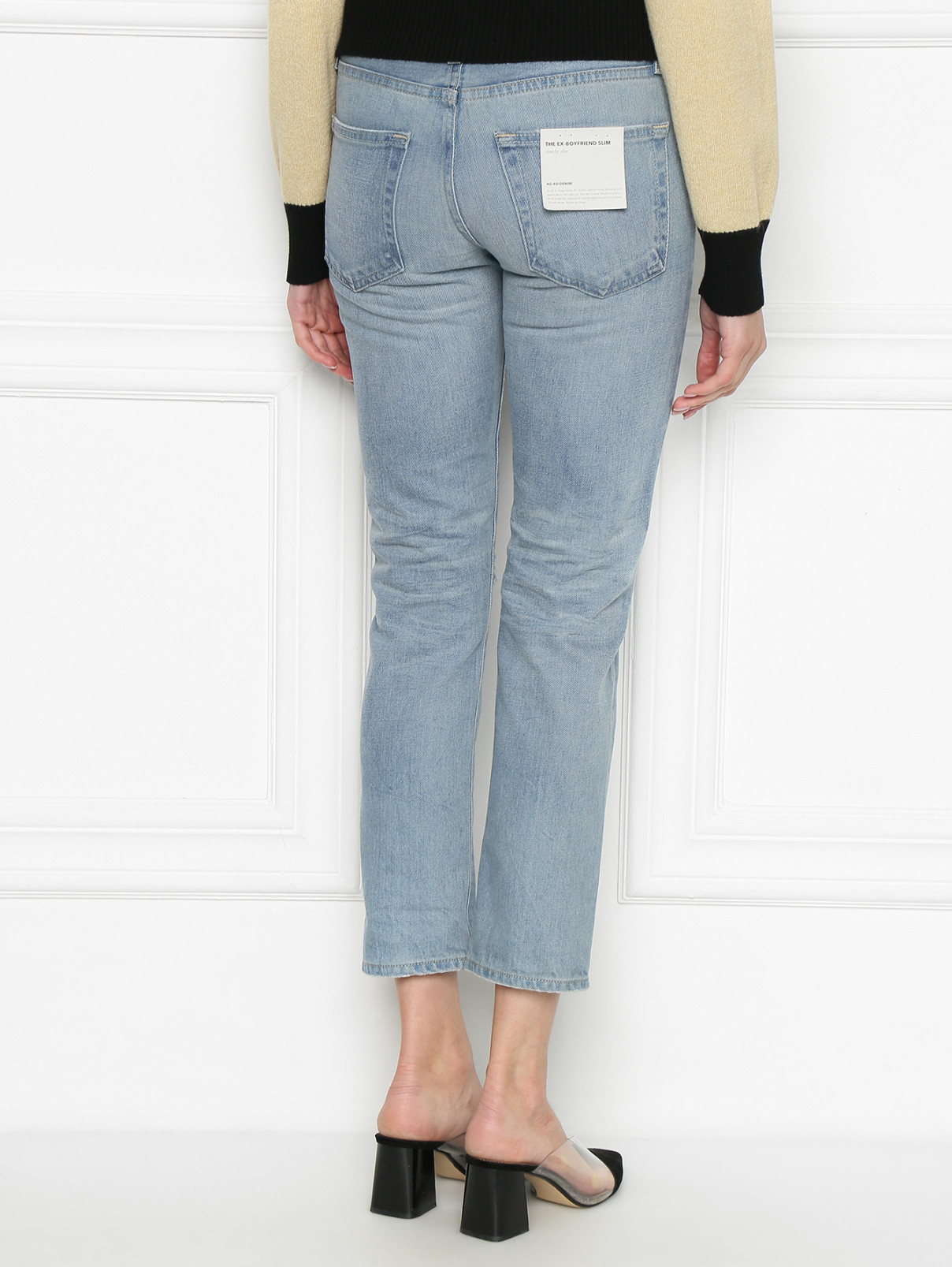 Джинсы свободного кроя AG Jeans  –  МодельВерхНиз1  – Цвет:  Синий