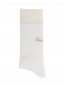 Носки шелковые с логотипом Salvatore Ferragamo  –  Общий вид