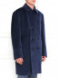 Двубортное пальто из шерсти ламы Etro  –  Модель Верх-Низ