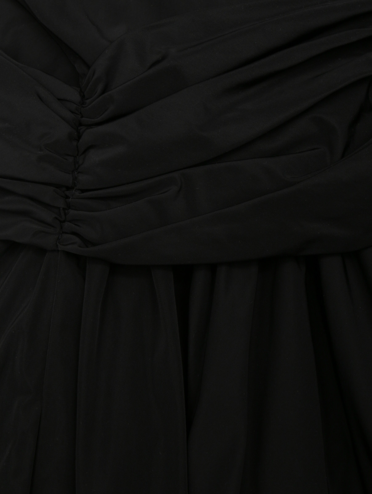 Платье макси с запахом Rhea Costa  –  Деталь  – Цвет:  Черный