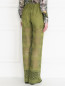 Широкие кружевные брюки на резинке Alberta Ferretti  –  МодельВерхНиз1