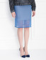 Полупрозрачная юбка из шелка Aquilano Rimondi  –  Модель Верх-Низ