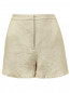 Короткие шорты из льна Alberta Ferretti  –  Общий вид