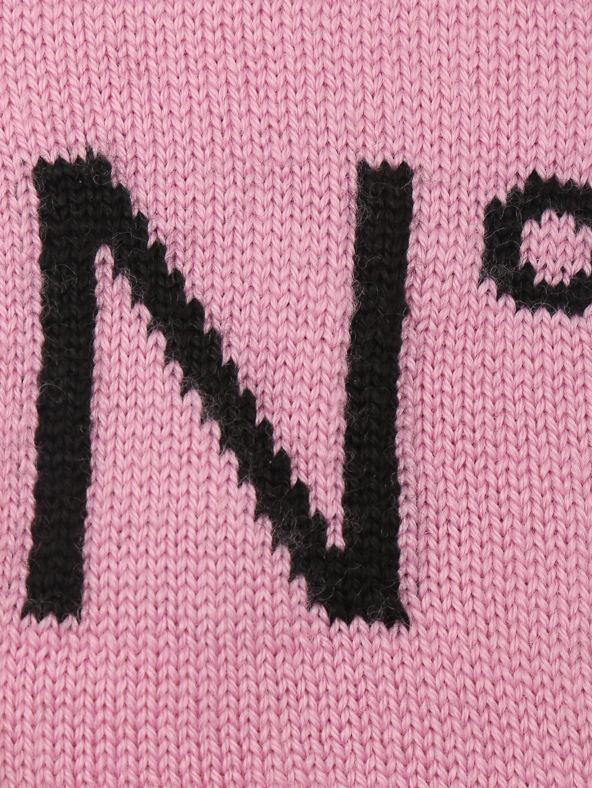Перчатки с контрастным узором N21  –  Деталь  – Цвет:  Розовый