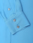 Блуза из шелка свободного кроя с карманом Paul Smith  –  Деталь1