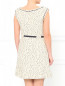 Твидовое мини-платье на завязках Moschino  –  Модель Верх-Низ1