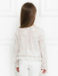 Блуза из хлопка с цветочным узором Roberto Cavalli  –  Модель Верх-Низ1