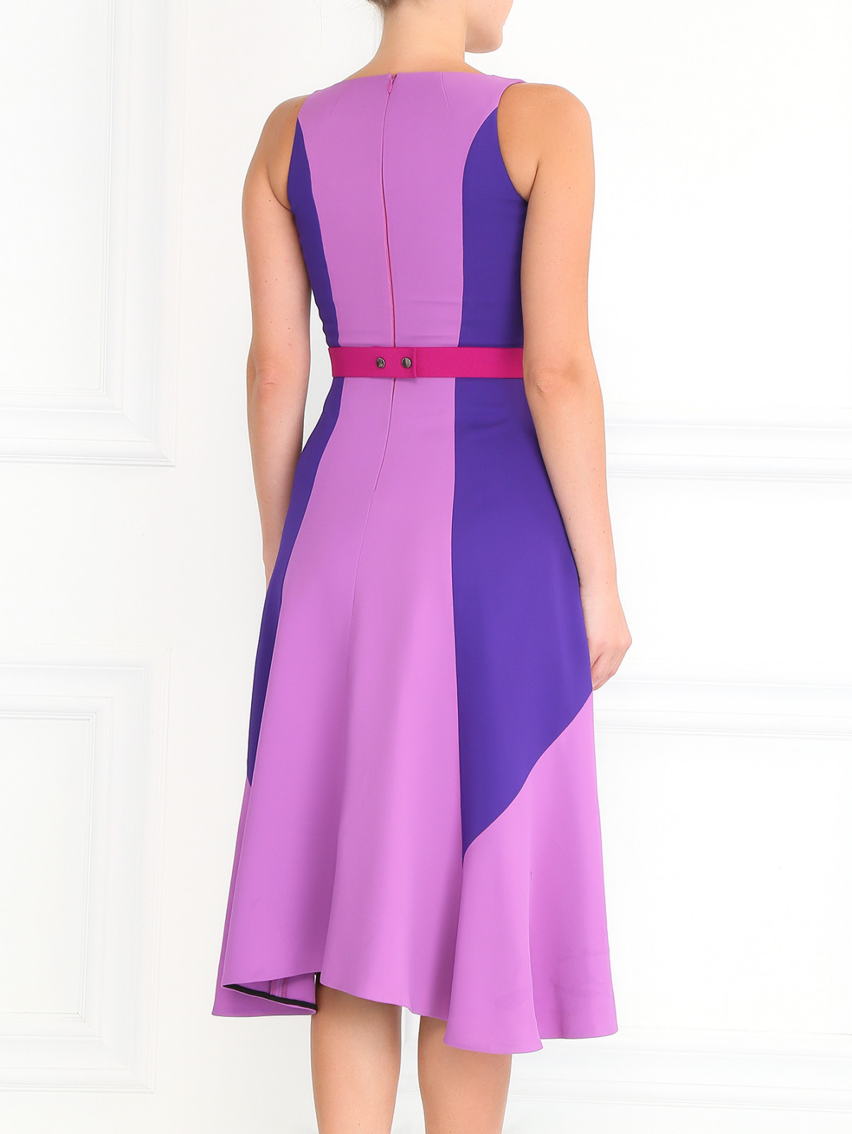 Платье без рукавов с абстрактным принтом Peter Pilotto  –  Модель Верх-Низ1  – Цвет:  Узор